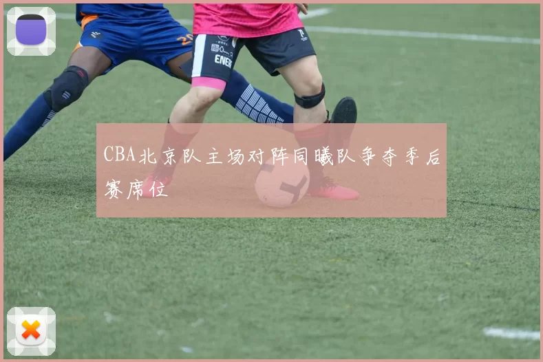 CBA北京队主场对阵同曦队争夺季后赛席位
