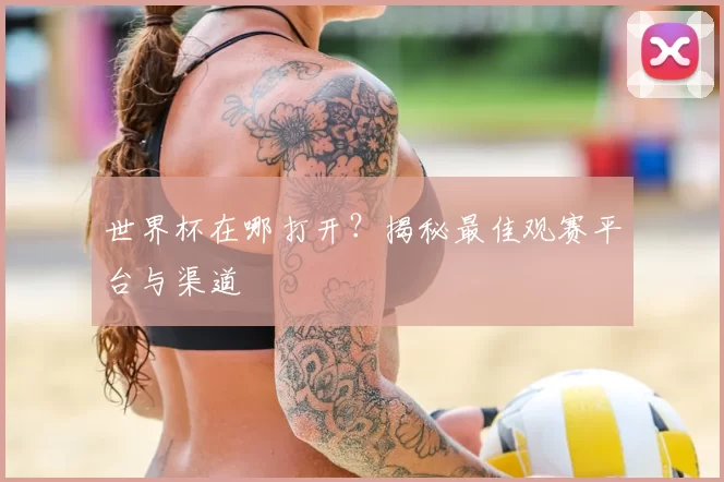 世界杯在哪打开？揭秘最佳观赛平台与渠道