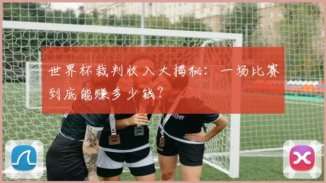 世界杯裁判收入大揭秘：一场比赛到底能赚多少钱？